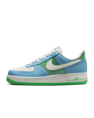 Air shops force 1 bleu turquoise